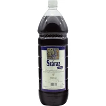 Száraz vörös 2 liter PET*            DRS