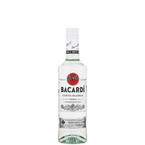 Bacardi Carta Blanca 0,5l 37,5%*     DRS