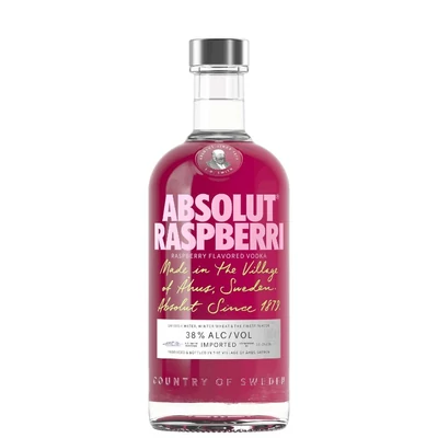 Absolut Raspberry 0,7 l 38%*         DRS