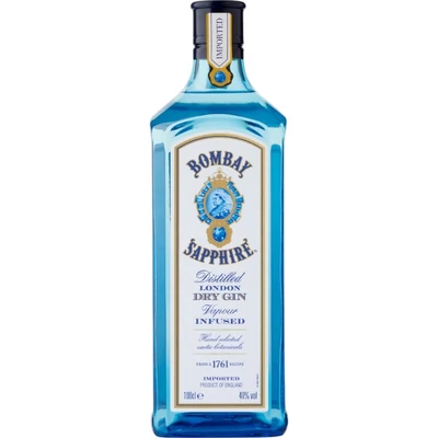 Bombay Sapphire Gin 1l 40%*          DRS