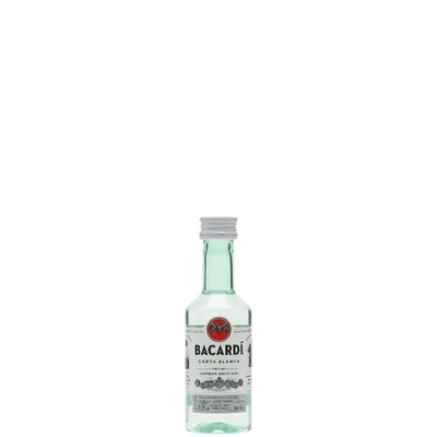 Bacardi Carta Blanca 0,05 l 37,5%